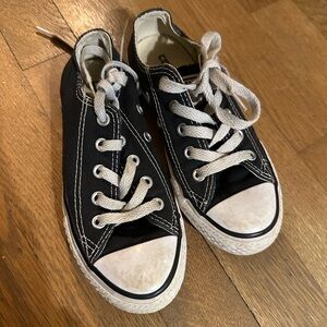 Converse Kids Black and White Sneakers